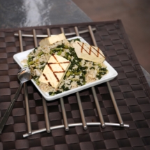 Cookin' Greens & Grilled Tofu & Brown Rice
